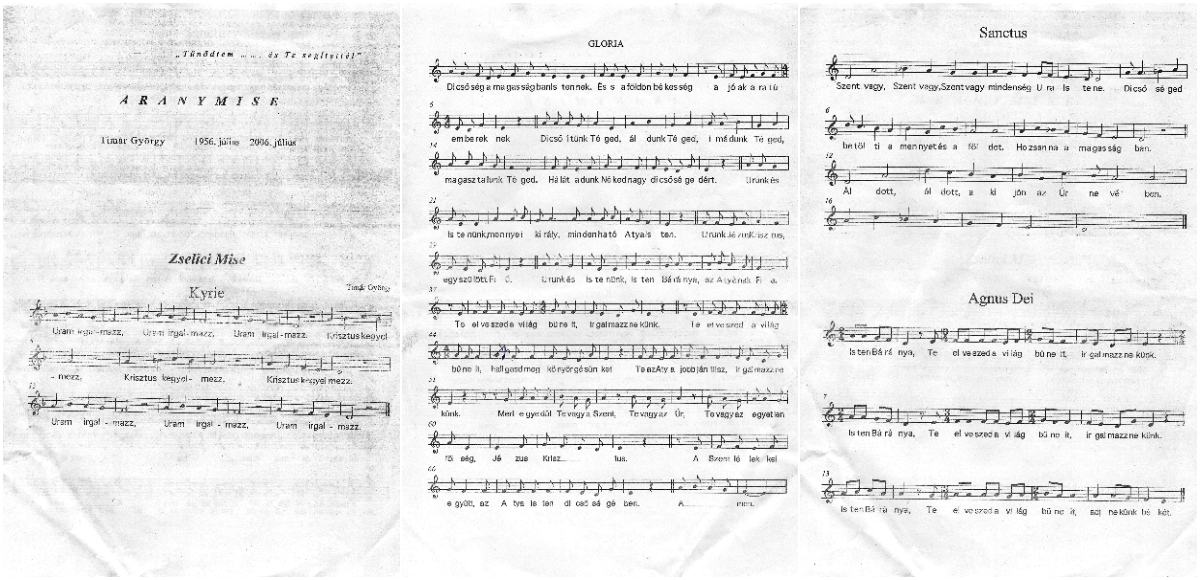 Timar Gyorgy aranymise kotta 2006